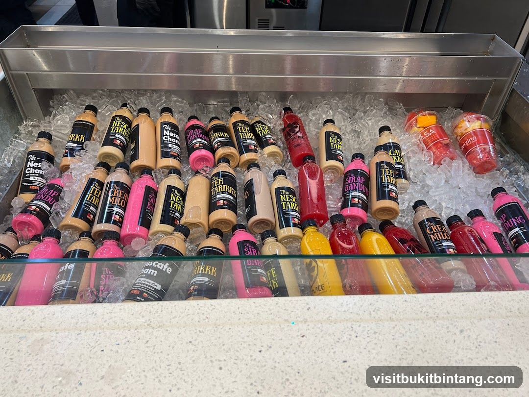 Bottled Drinks in Ice