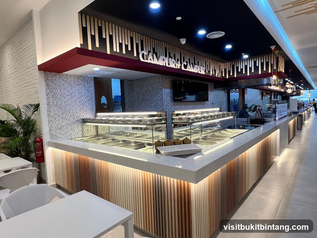 Buffet Serving Area