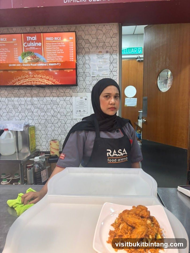Food Stall Counter