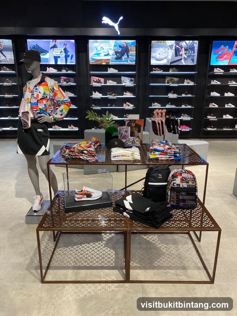 Puma Store Interior Display