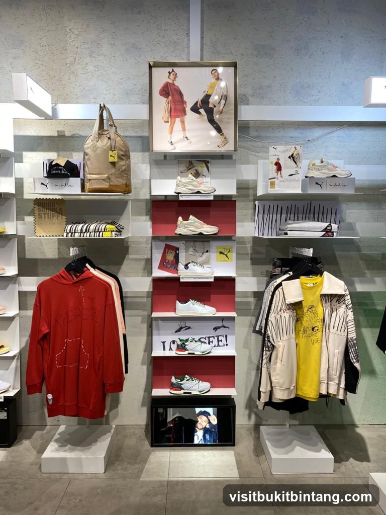 Puma Store Interior Display