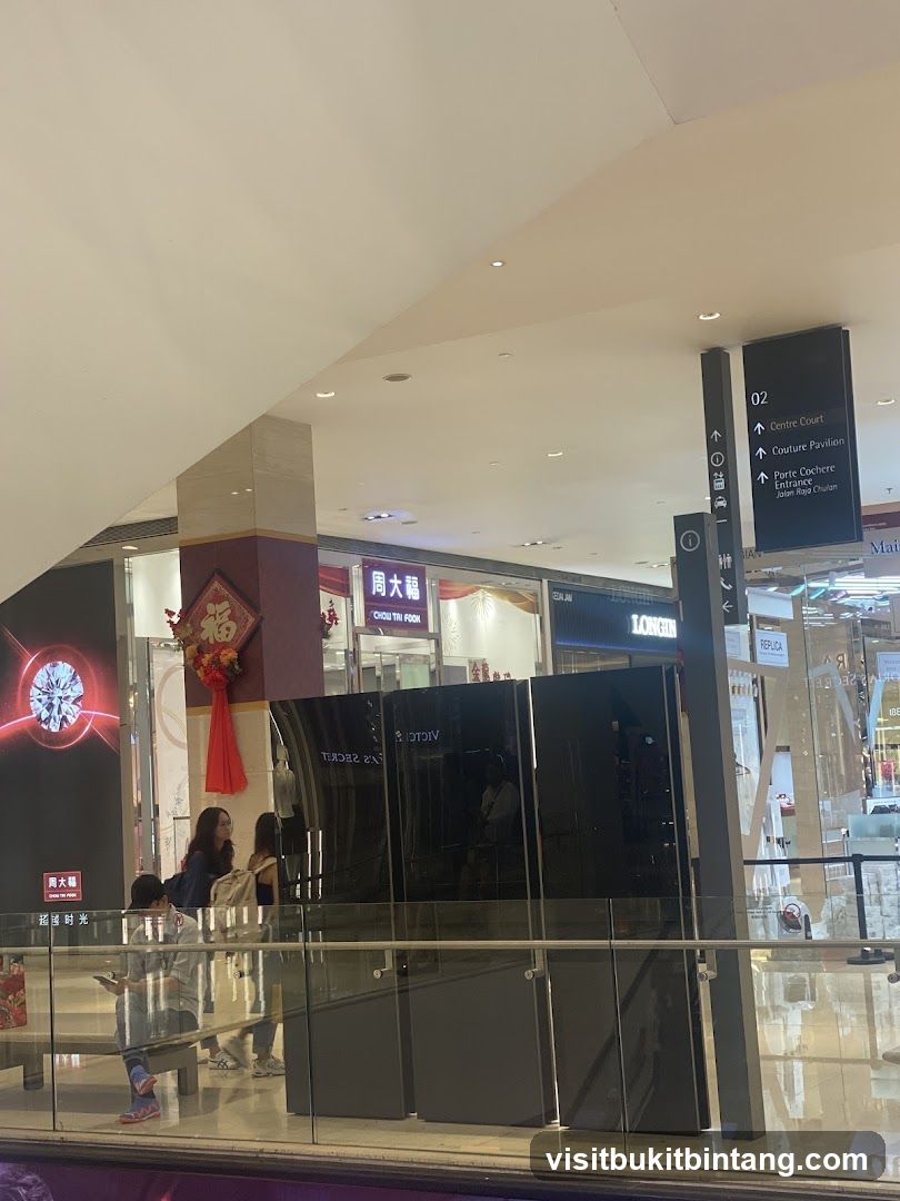 Shopping Mall Interior View