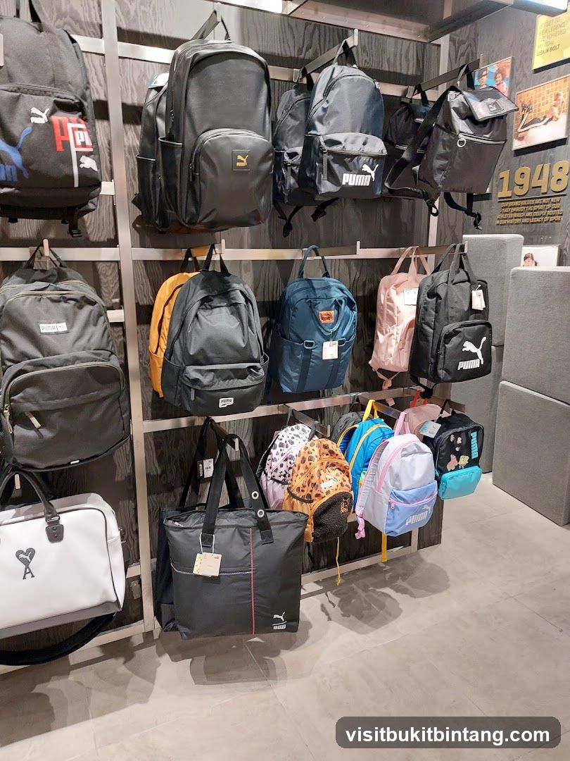 Puma Bag Display
