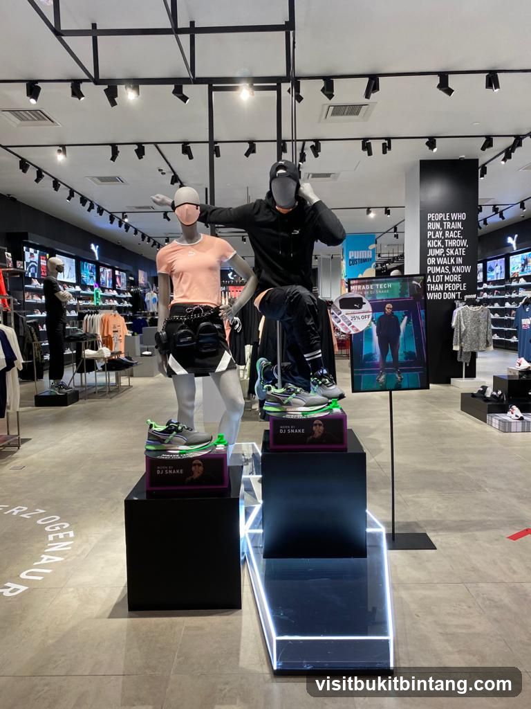 PUMA Store Interior Display