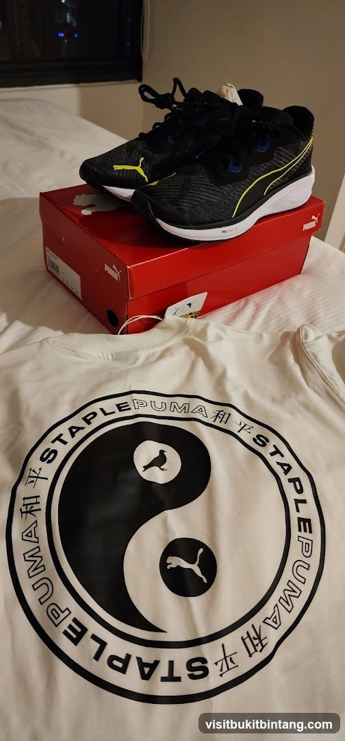 Puma Shoes and Staple Puma T-Shirt