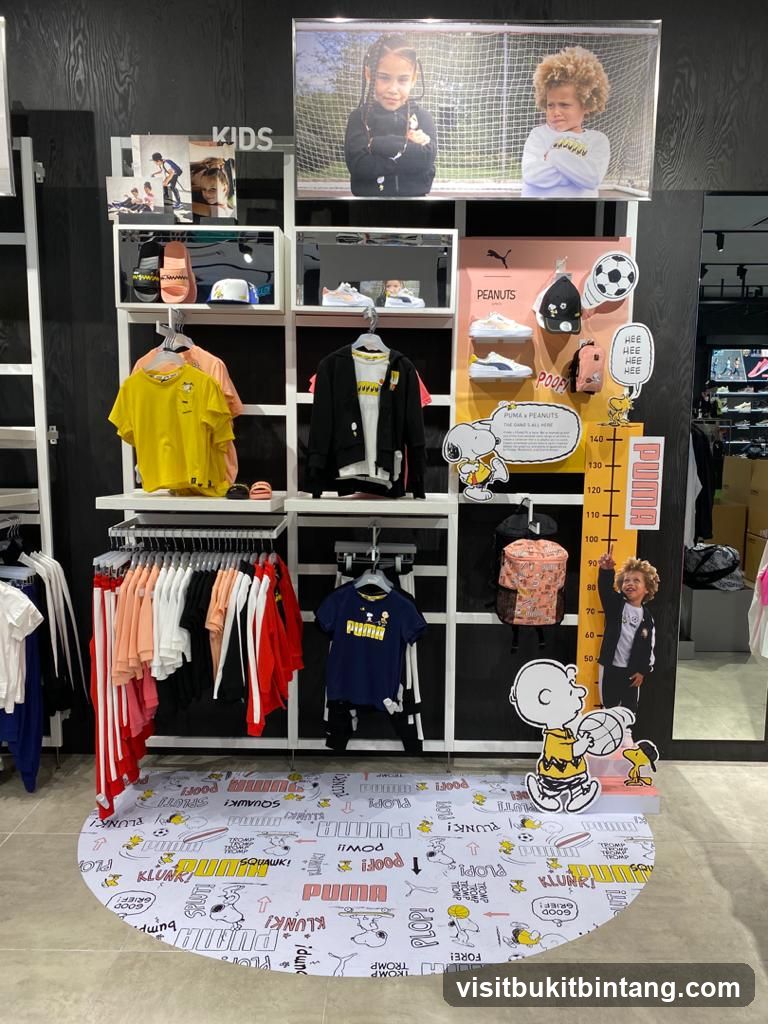 Puma Kids Store Interior Display