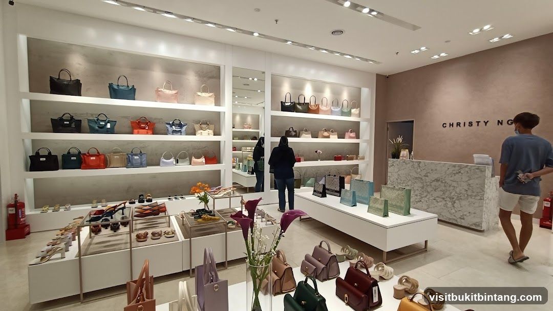 Handbag and Shoe Store Interior
