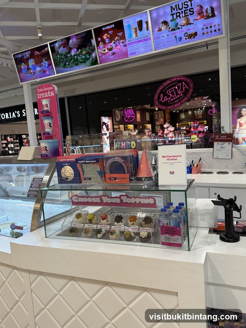 Ice Cream Shop Counter