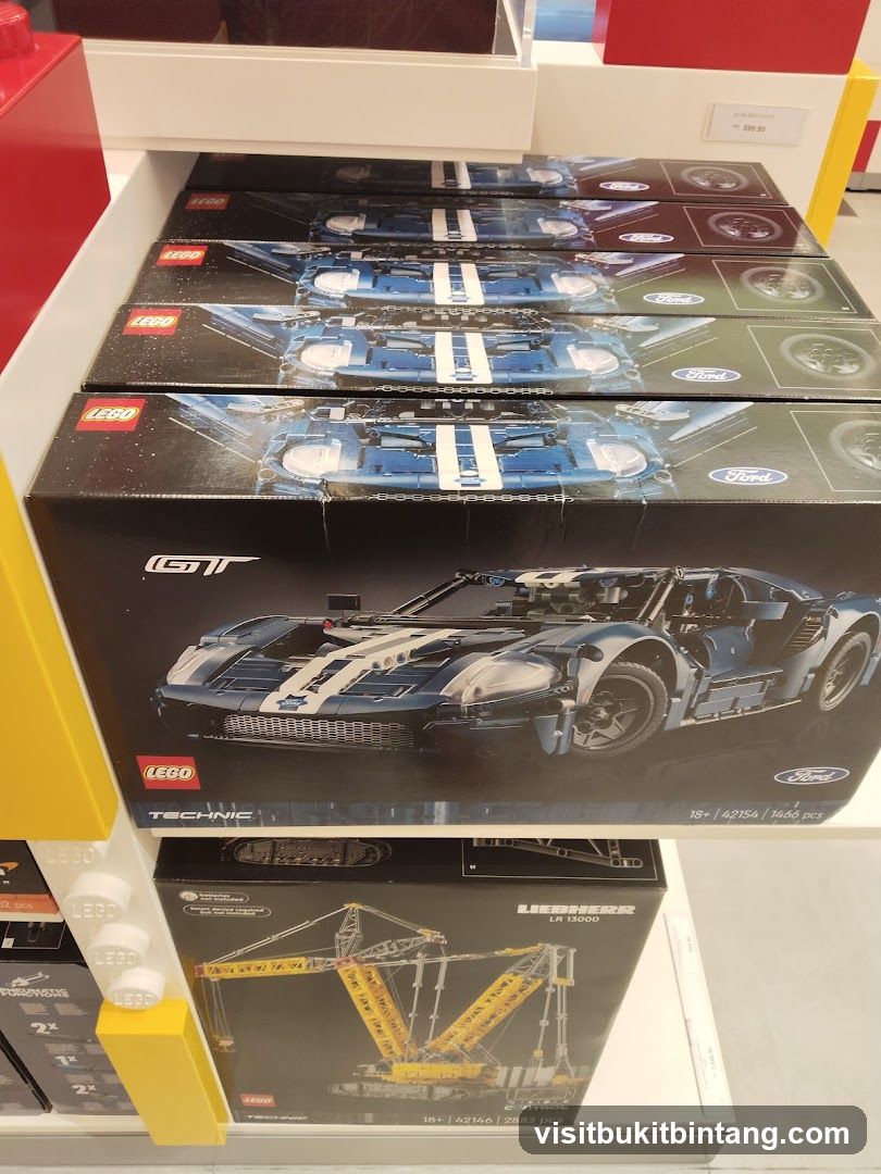 LEGO Technic Car and Crane Sets