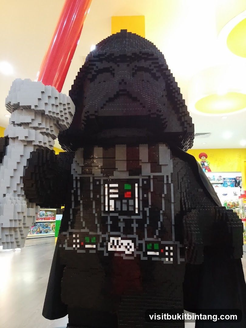 Darth Vader Lego Sculpture