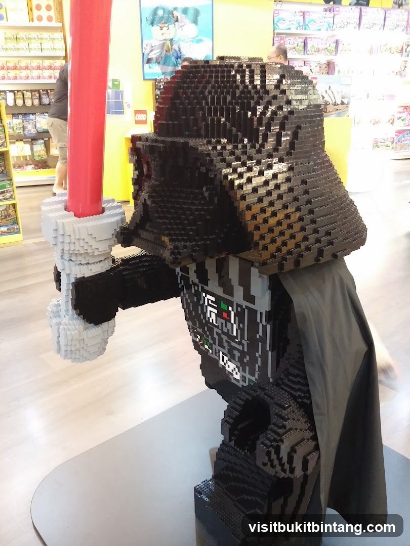 Darth Vader Lego Sculpture