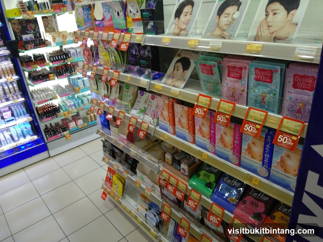 Beauty and Cosmetics Aisle