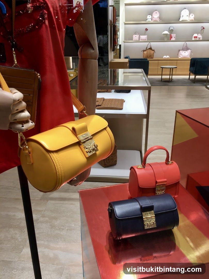 Luxury Handbag Display