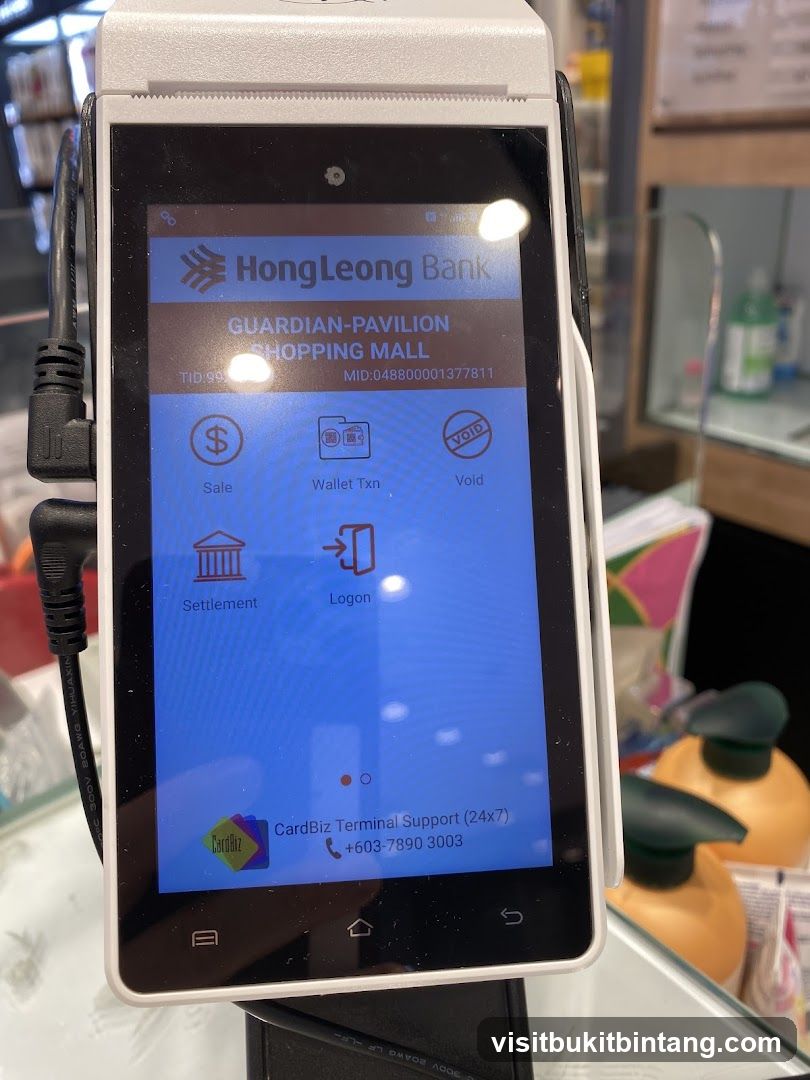 POS Terminal Display
