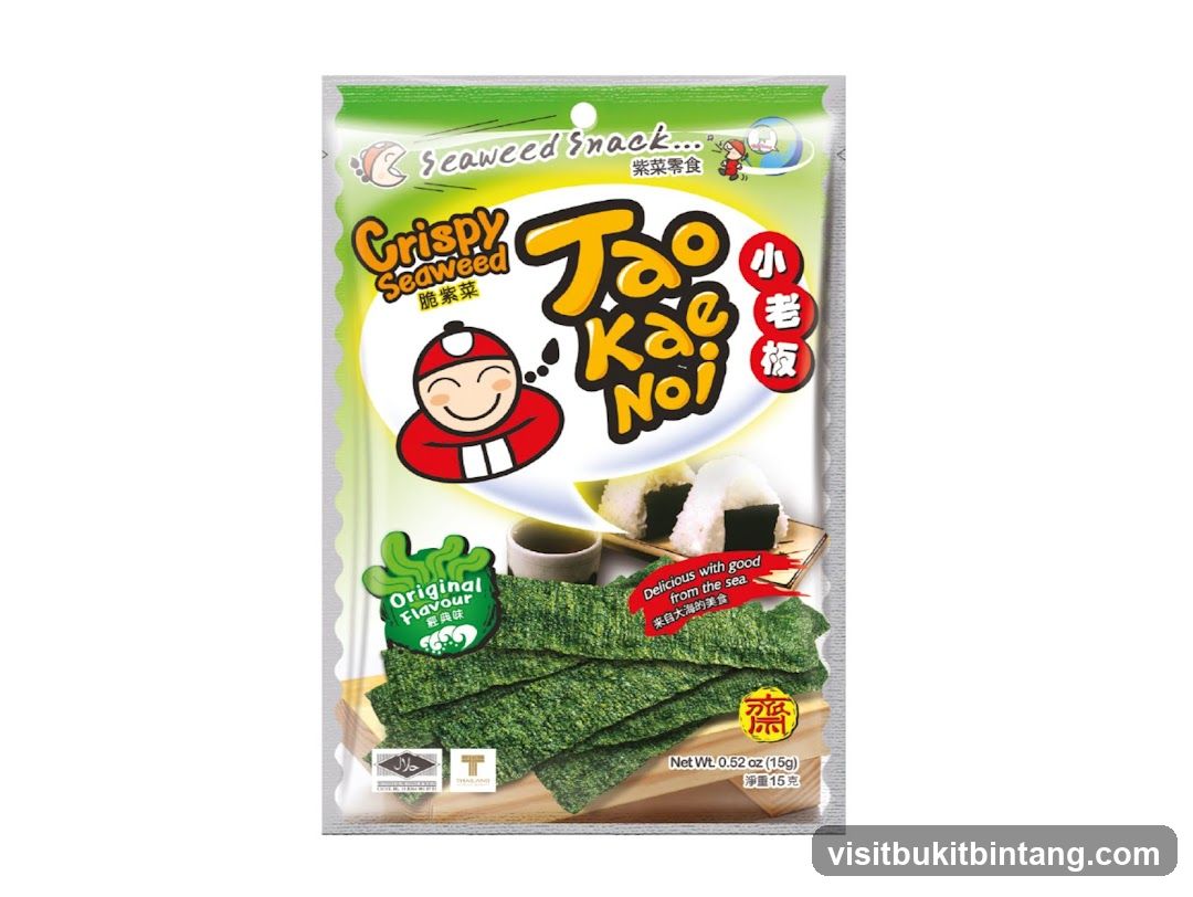 Crispy Seaweed Snack Packaging