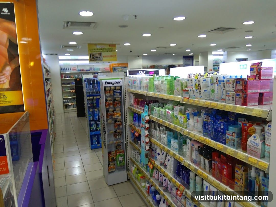 Pharmacy Interior Aisle View