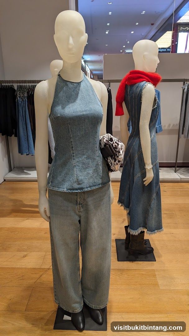 Denim Fashion Display