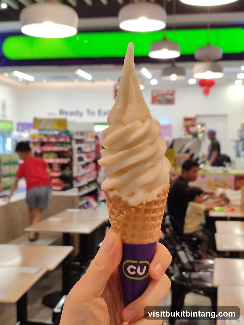 Soft Serve Ice Cream Cone