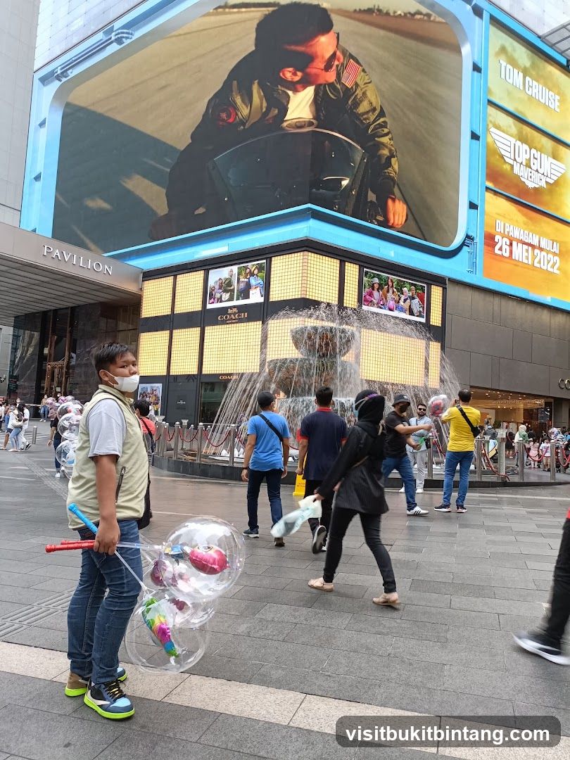 Tom Cruise Movie Ad at Pavilion Mall