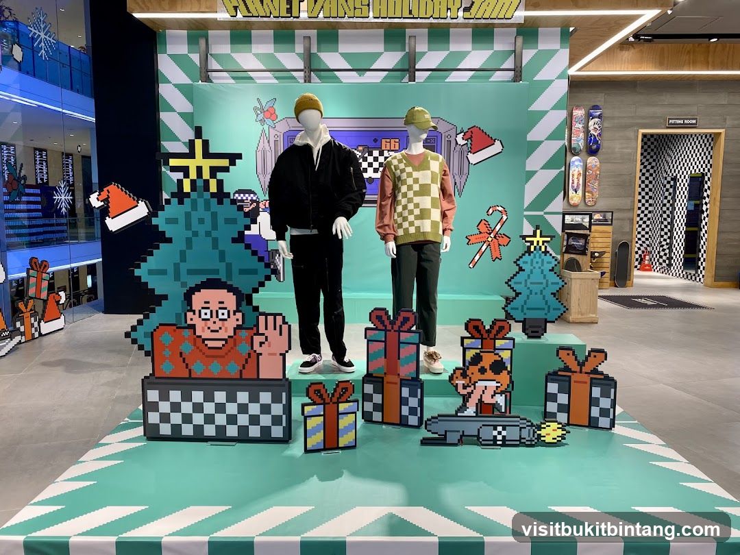 Vans Holiday Display