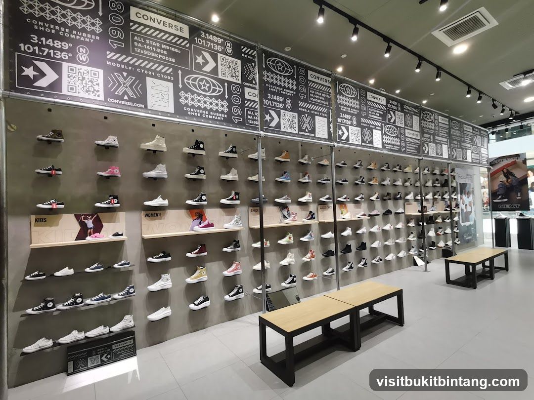 Converse Shoe Store Interior