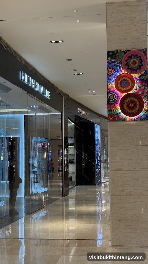 Luxury Store Interior Corridor