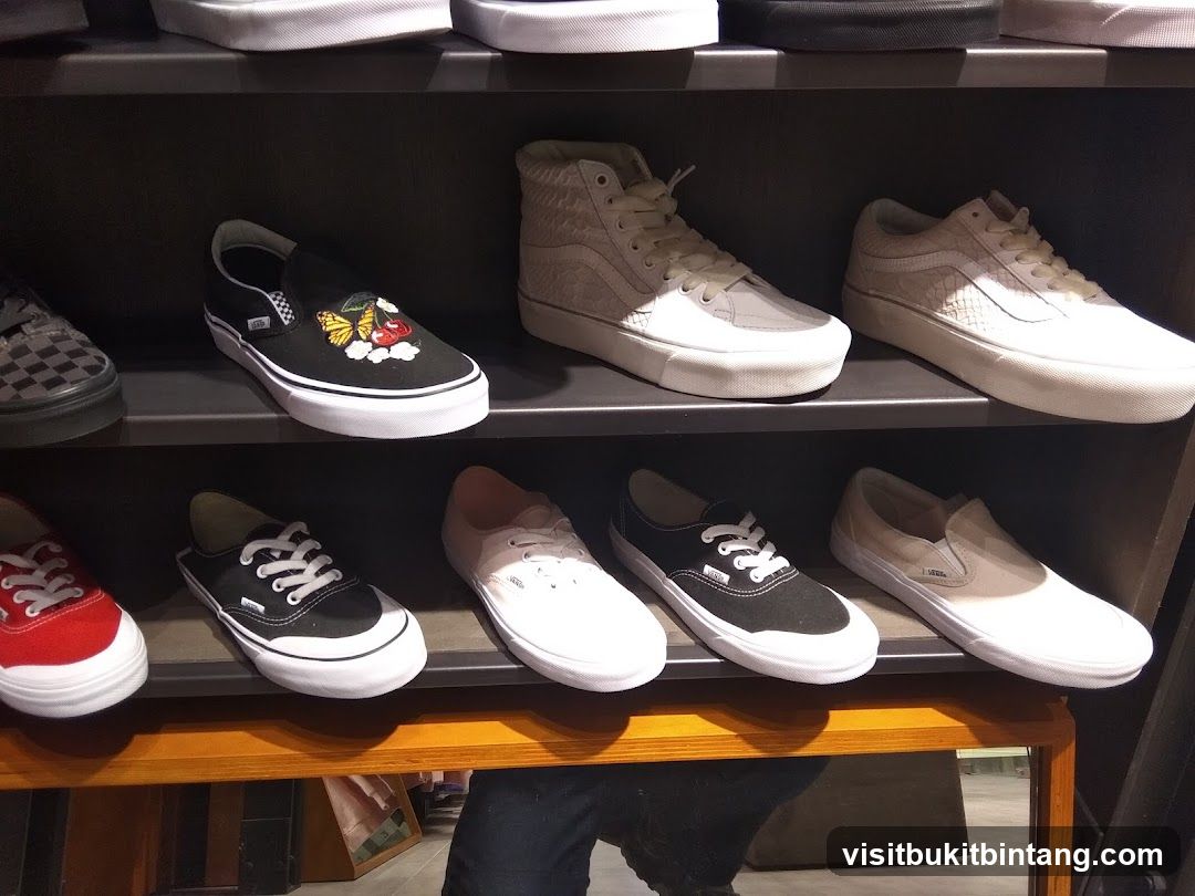 Vans Shoes Display