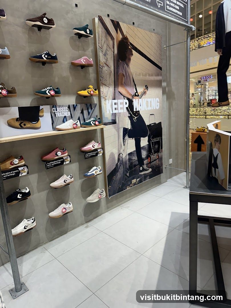 Converse Shoe Display