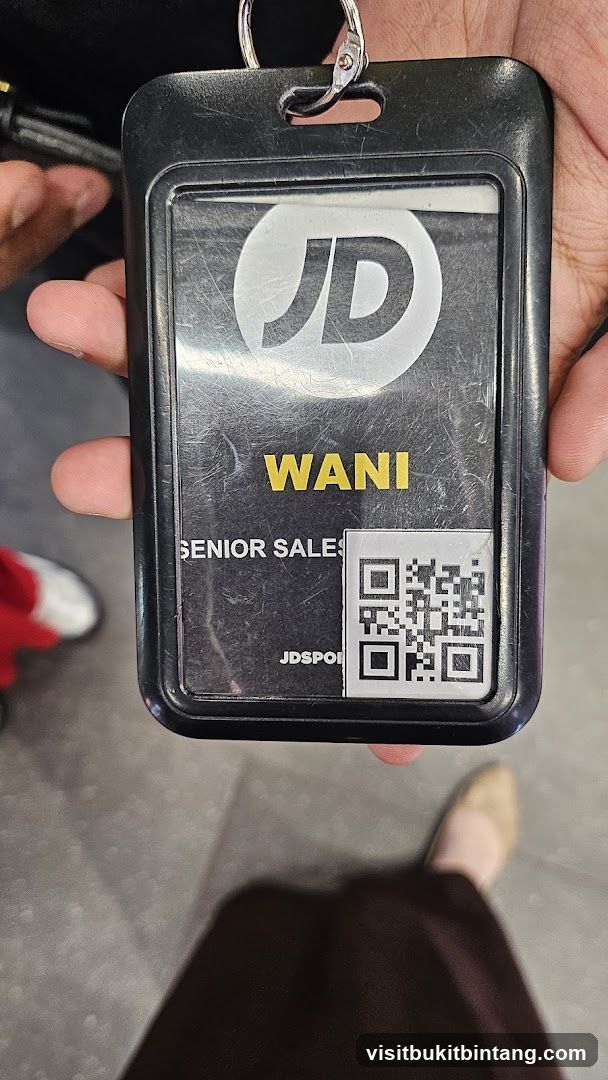 JD Sports ID Badge
