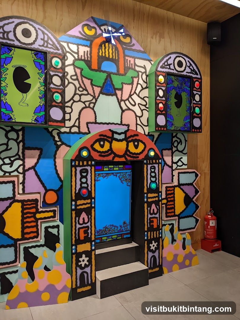 Whimsical Art Installation