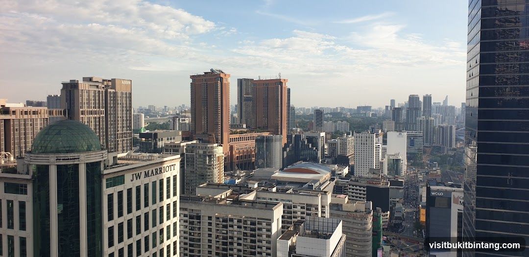 Cityscape with JW Marriott Hotel