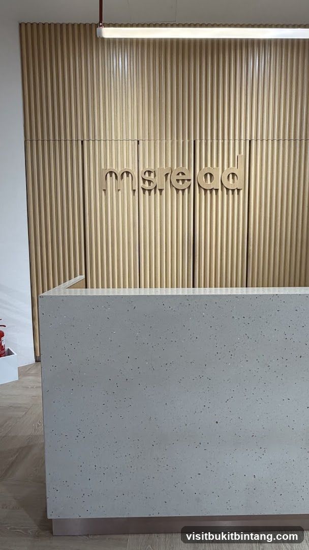 Reception Desk with Logo