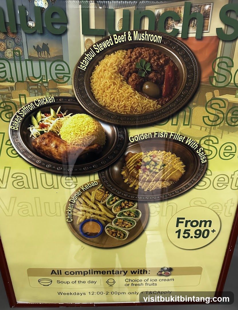Value Lunch Set Menu