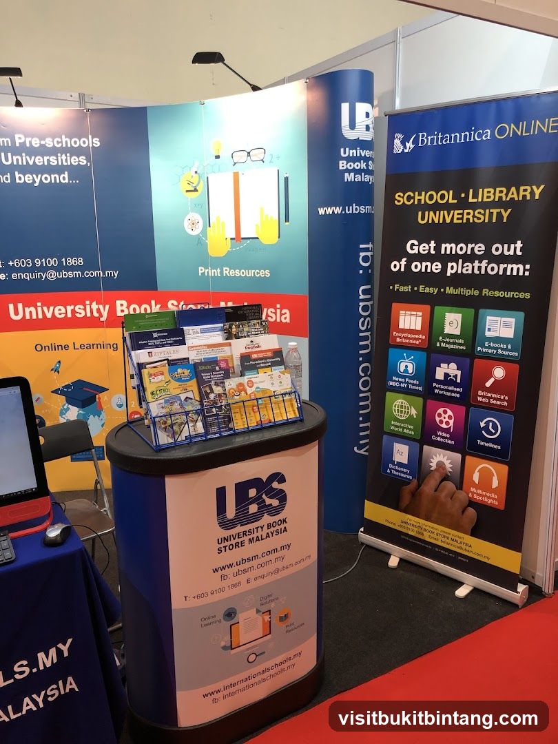 University Book Store Malaysia Booth