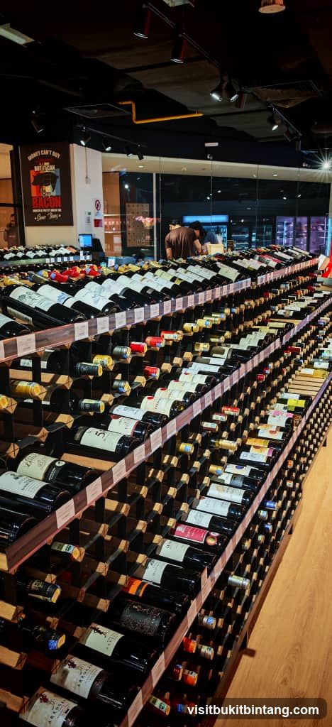 Wine Store Aisles