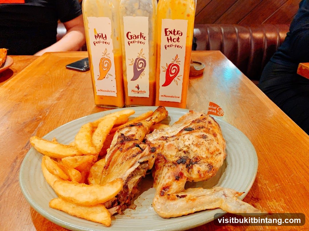 Nando's Peri-Peri Chicken and Fries