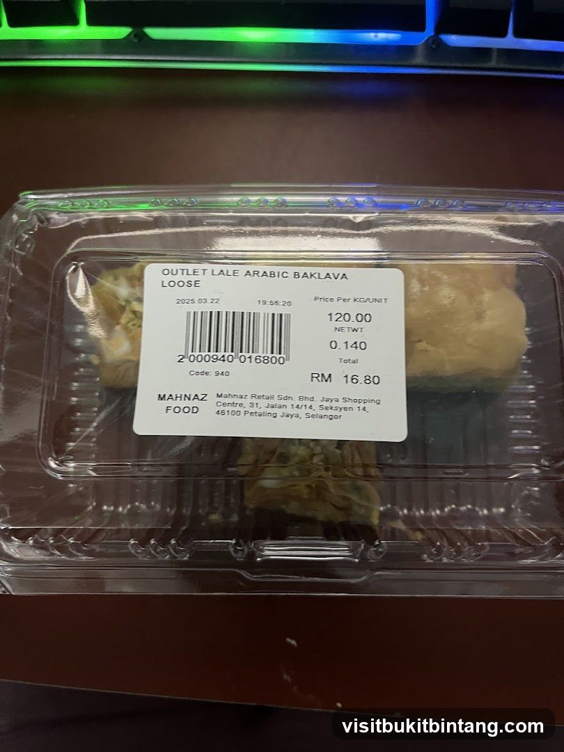 Loose Arabic Baklava
