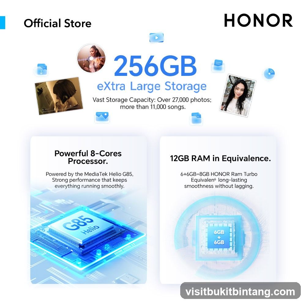 HONOR 256GB eXtra Large Storage