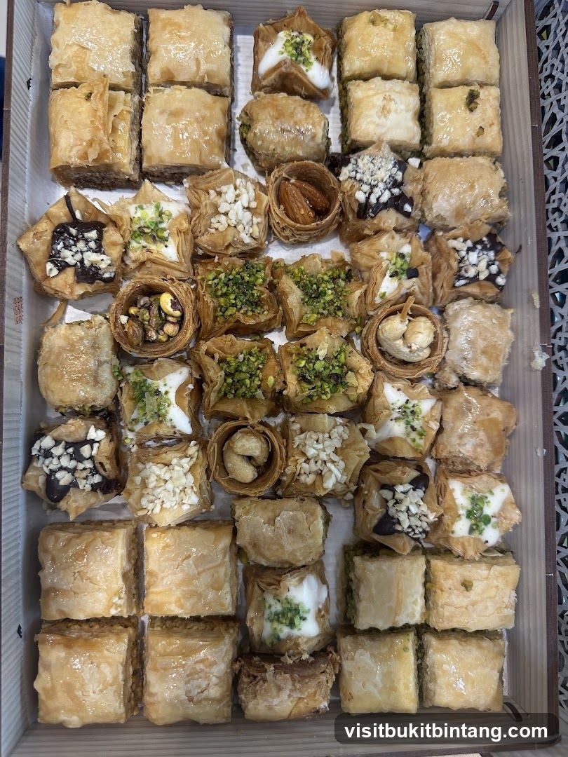 Assortment of Baklava