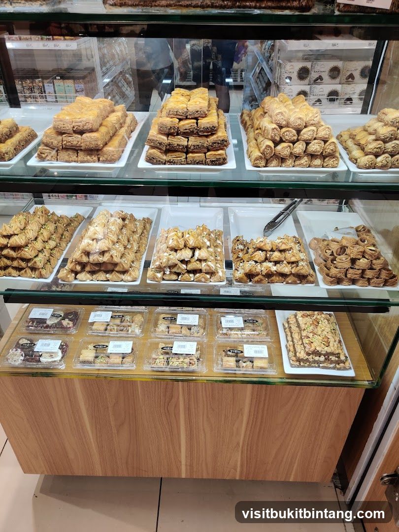 Baklava and Sweets Display