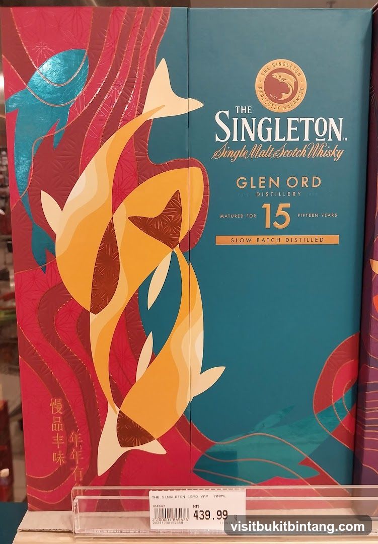 The Singleton Glen Ord 15 Year Old Scotch Whisky Gift Box