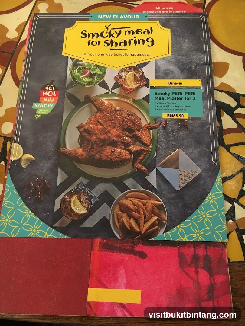 Smoky meal for sharing