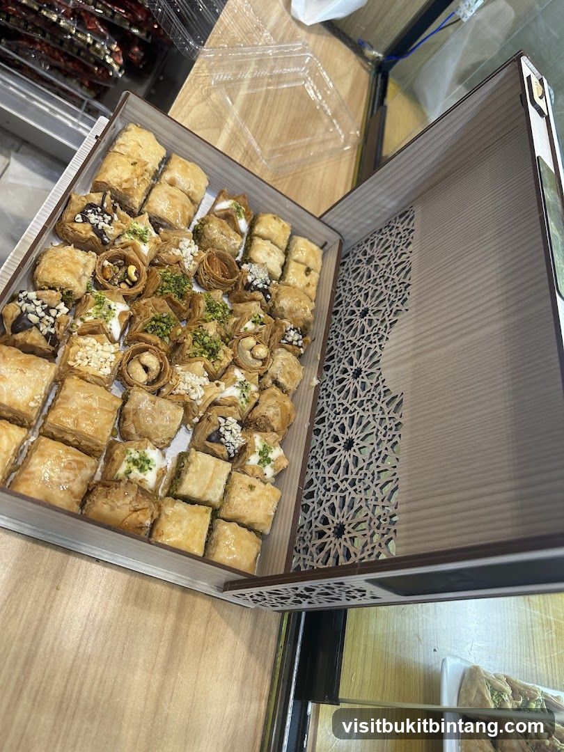 Assortment of Baklava