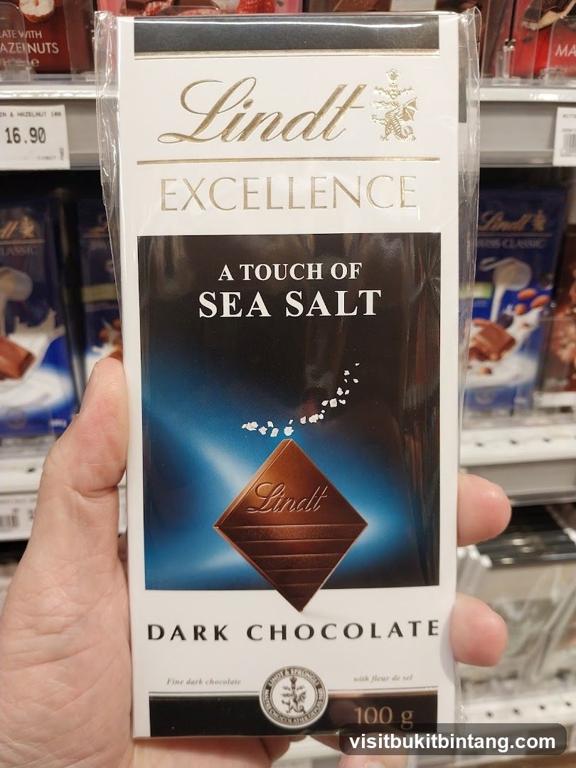 Lindt Excellence Dark Chocolate Bar