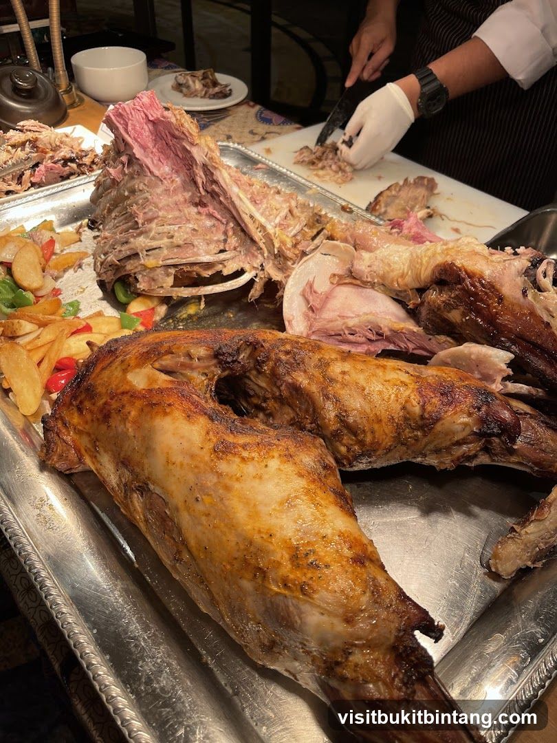 Carved Roasted Lamb