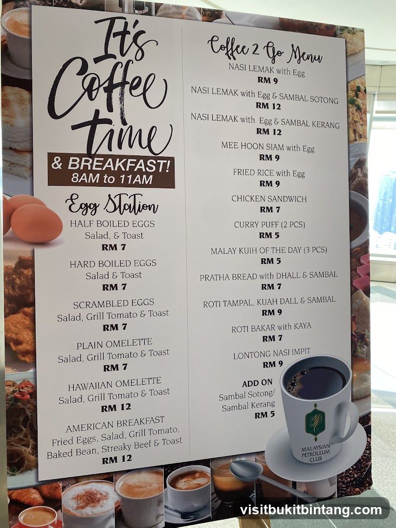 Coffee 2 Go Menu