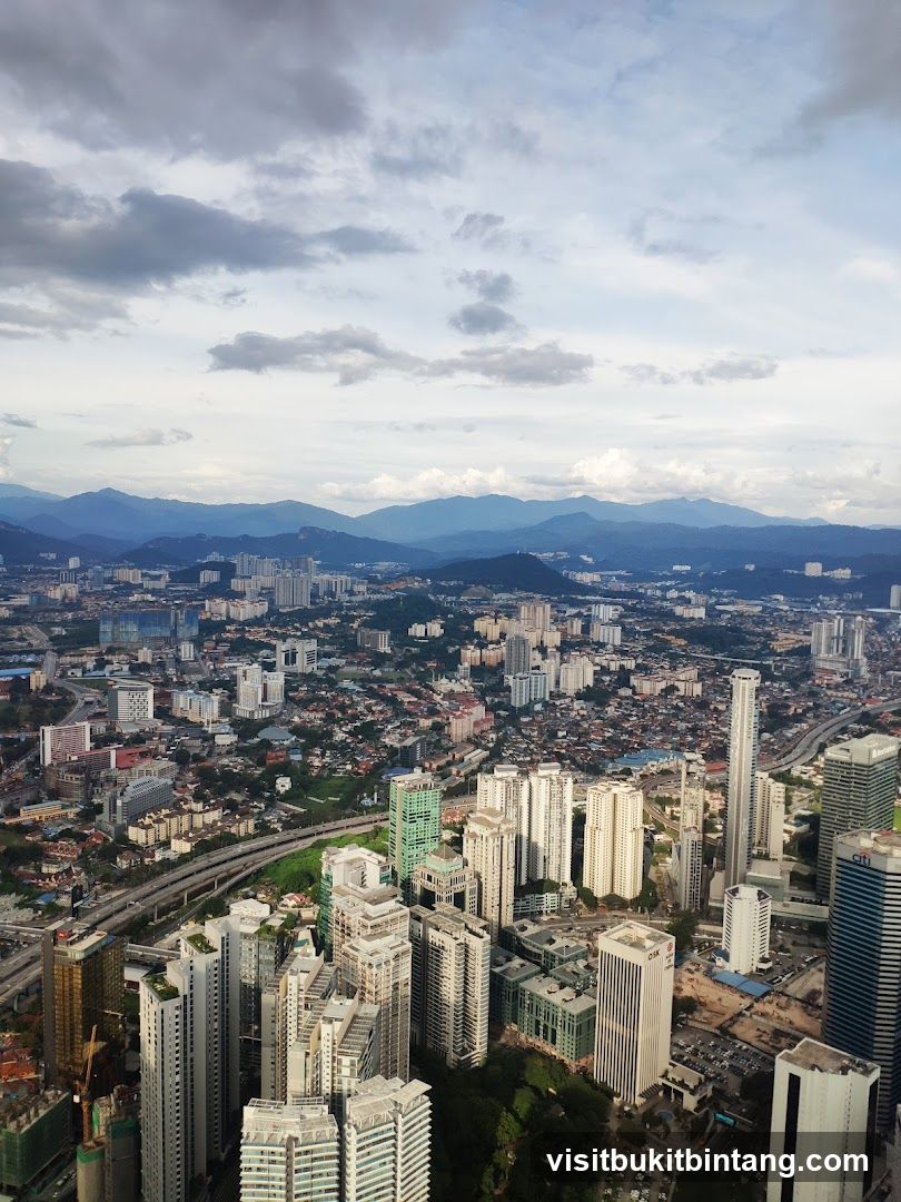 Cityscape with Mountains