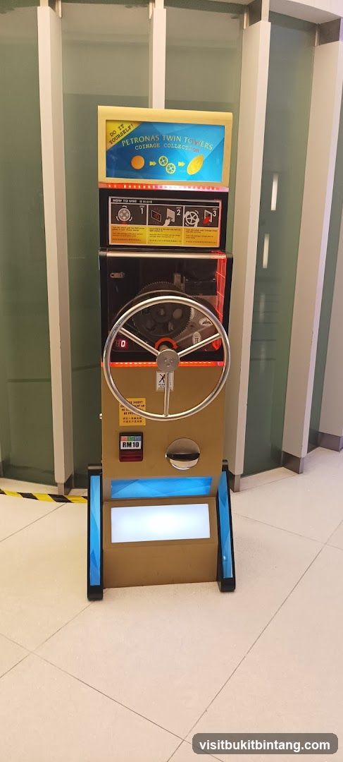Petronas Twin Towers Coinage Collection Machine