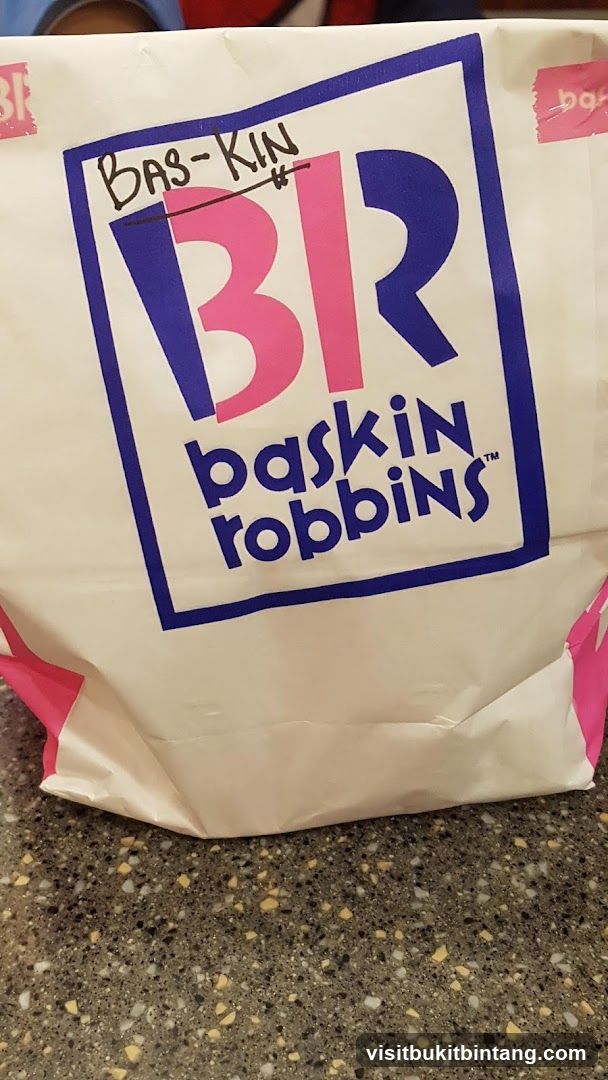 Baskin Robbins Bag