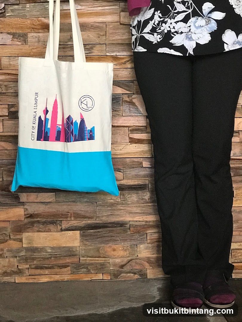Tote Bag with Kuala Lumpur Skyline